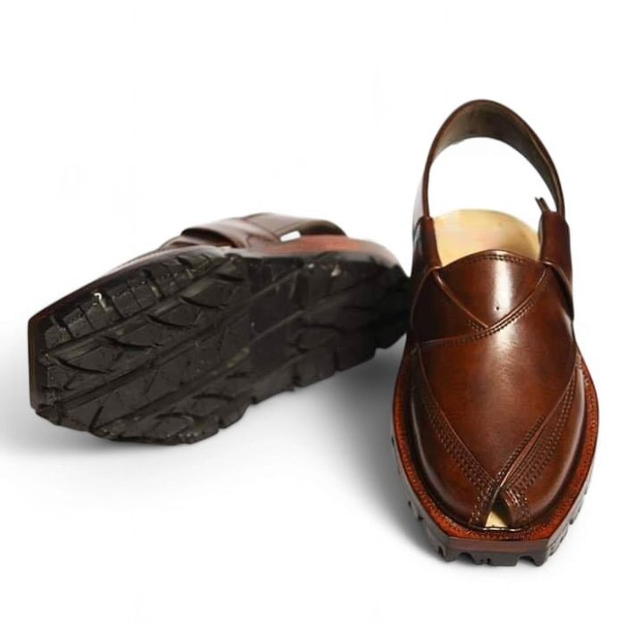Handmade Mustard Norozi Chappal with Double Sole