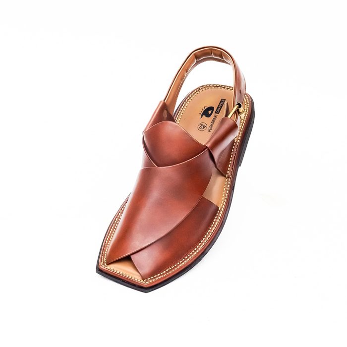 Mustard Traditional Peshawar Zalmi Chappal