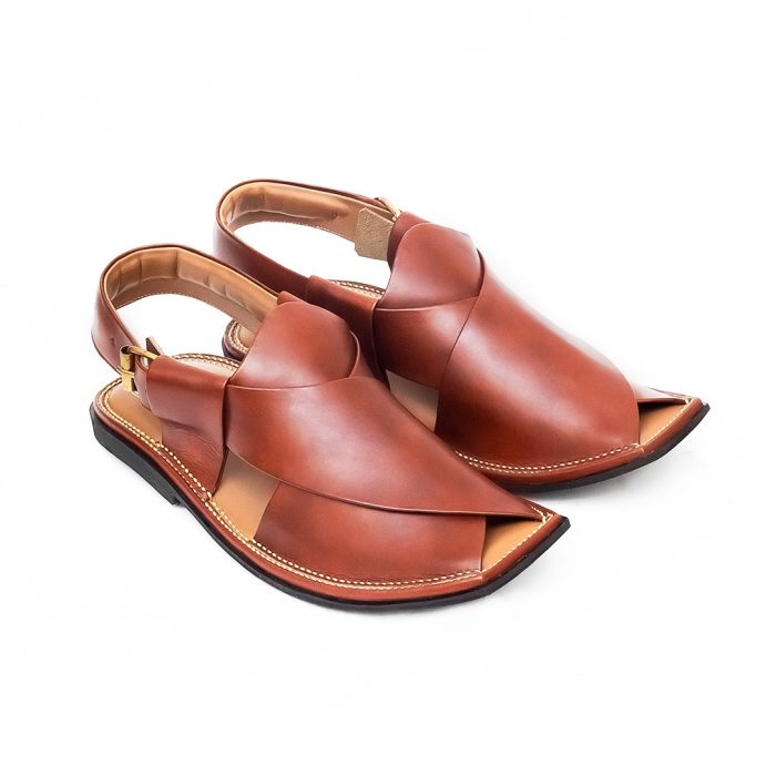 Mustard Traditional Peshawar Zalmi Chappal