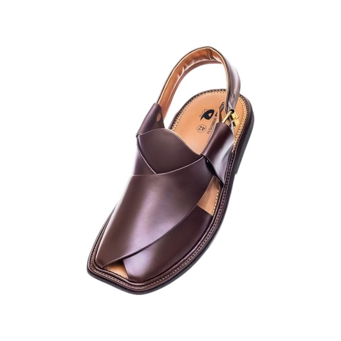 Brown Round Shape Peshawar Zalmi Chappal