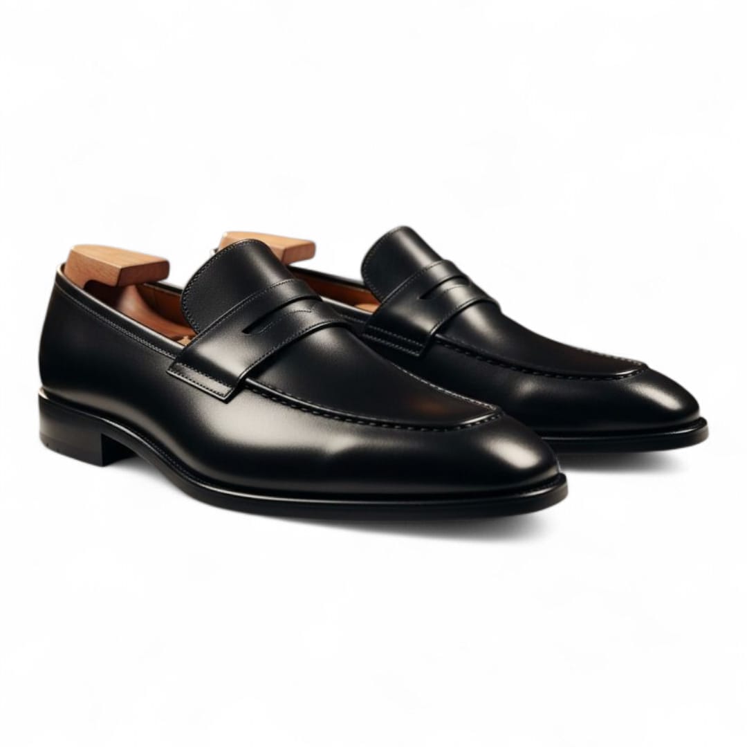 Signature Handcrafted Penny Loafers for Men