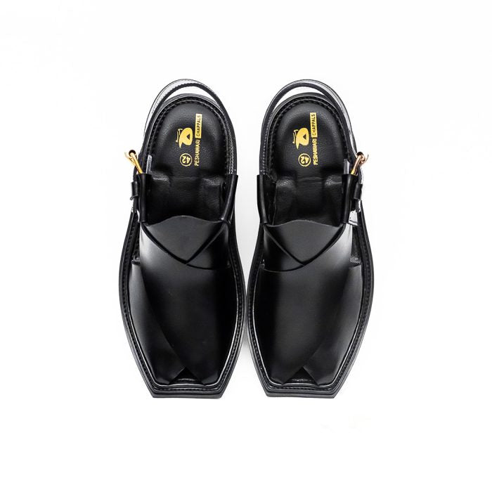 Black Charsadda Chappal – 092142