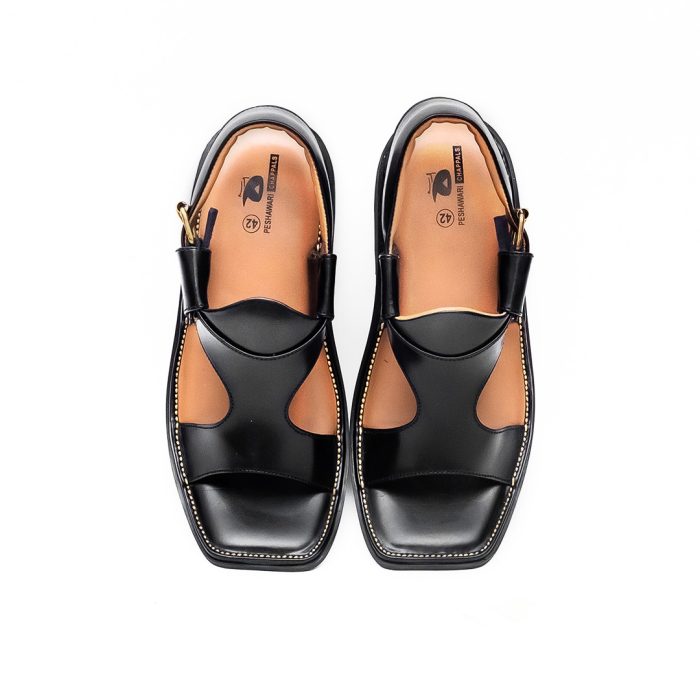 Black Panjedar Chappal – 09297