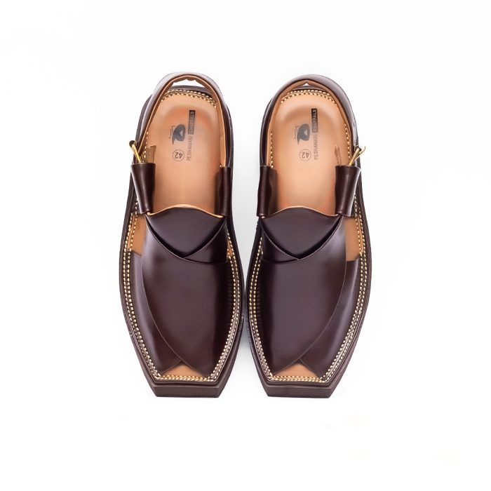 Brown Zalmi Kaptaan Chappal