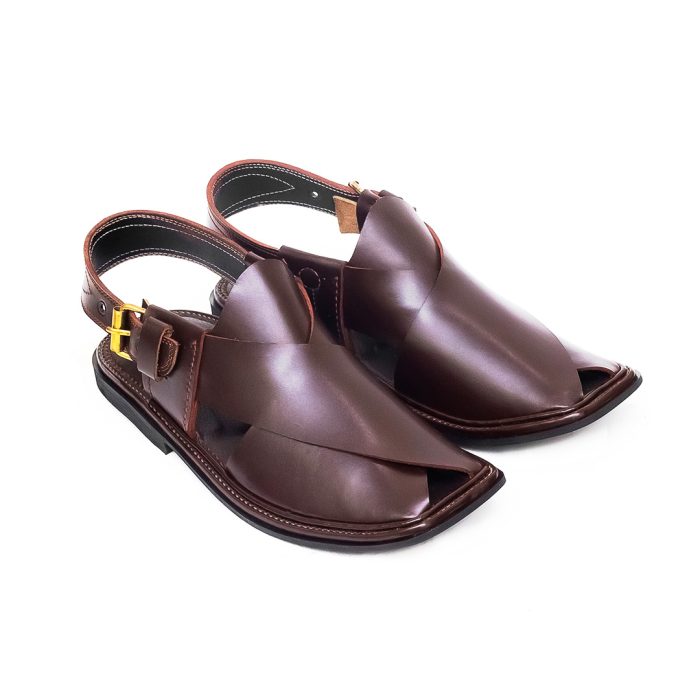 Handmade Brown Charsadda Chappal – 09241