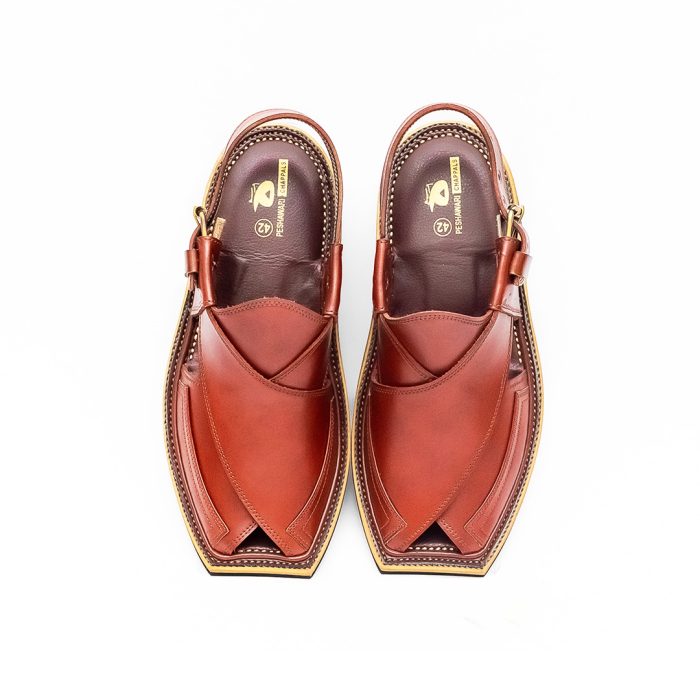 Handmade Mustard Charsadda Chappal – 092316