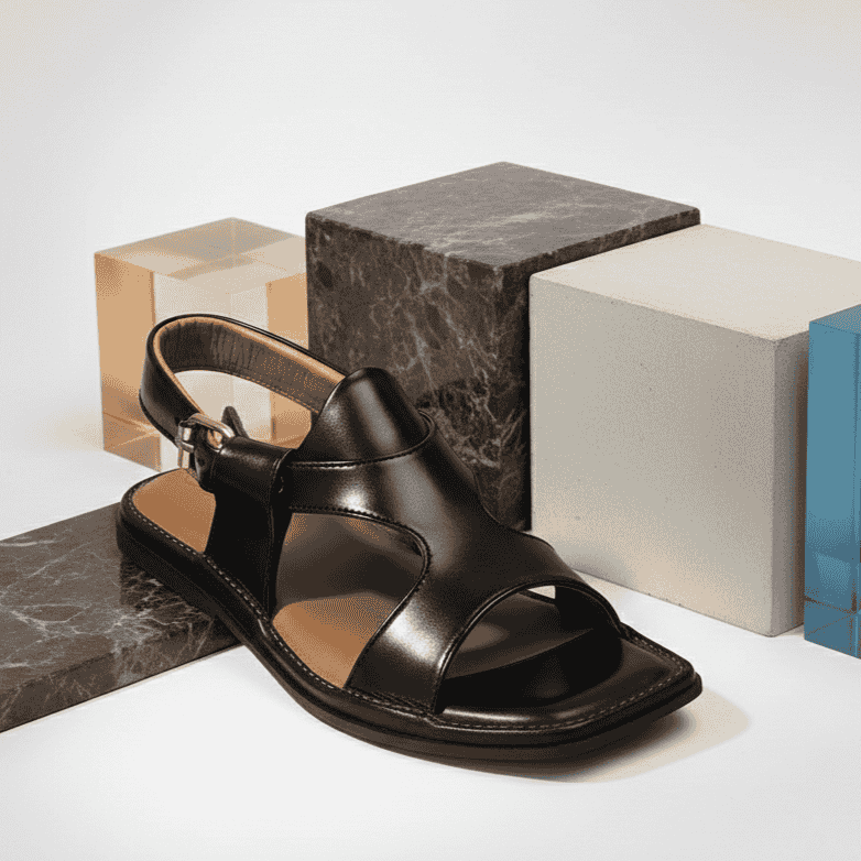 Black Panjedar Chappal – 09297