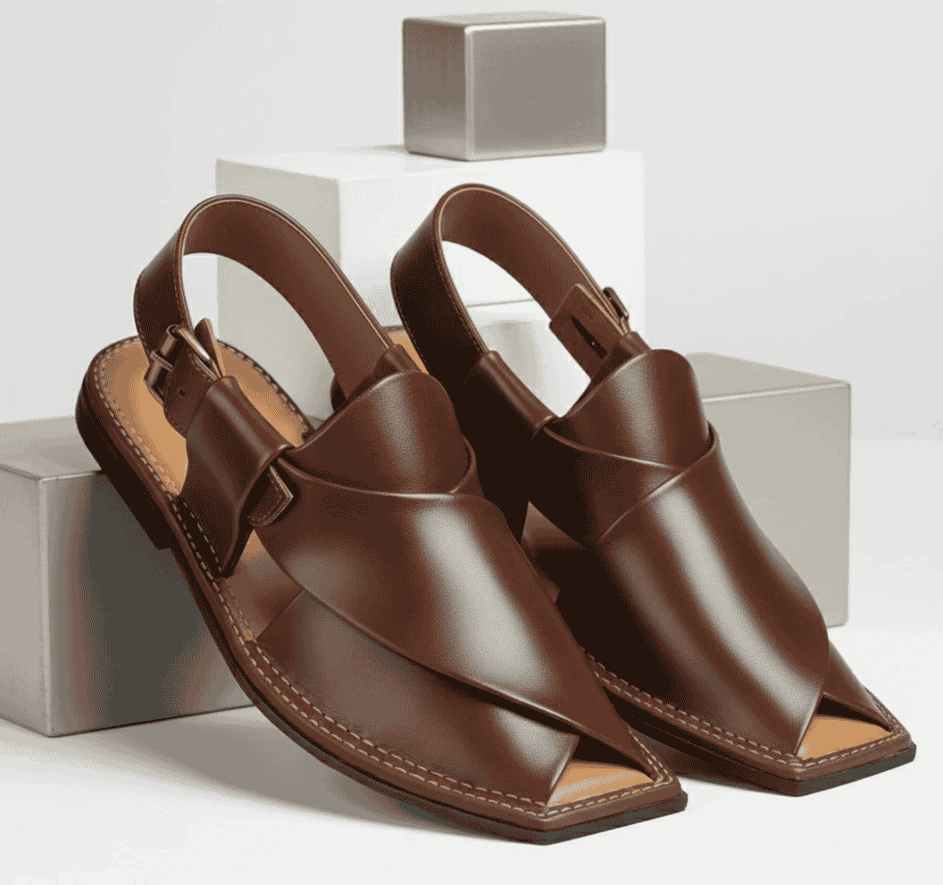 Mustard Traditional Peshawar Zalmi Chappal – 09292