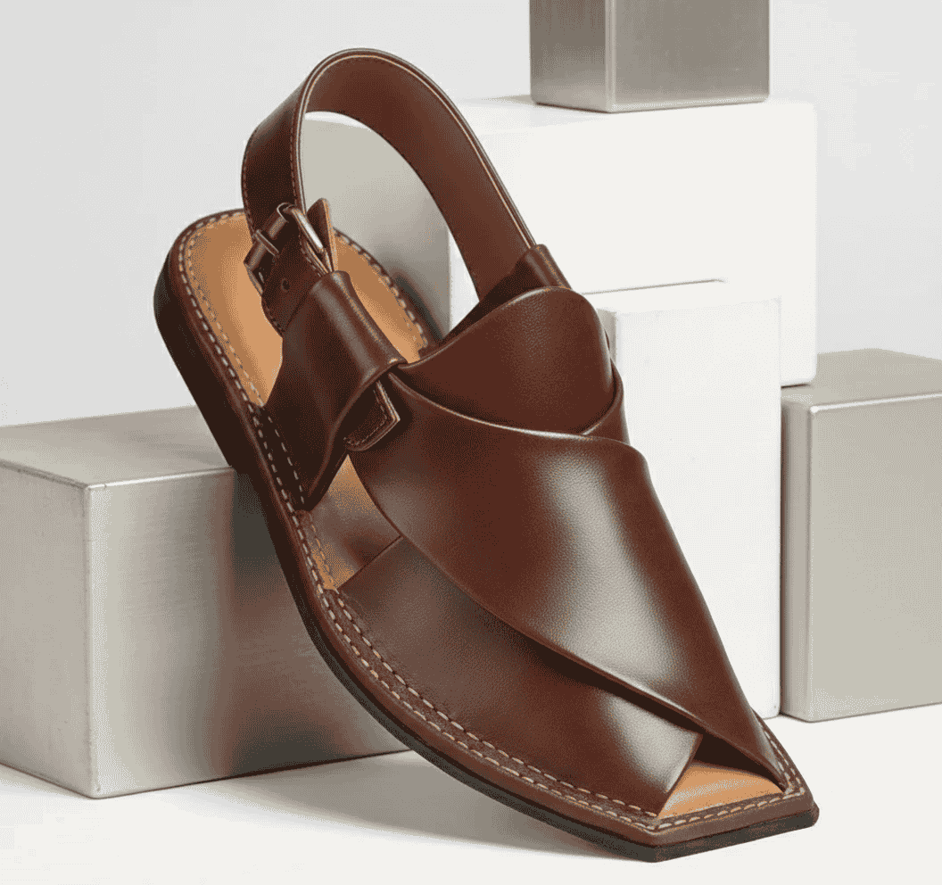 Mustard Traditional Peshawar Zalmi Chappal – 09292