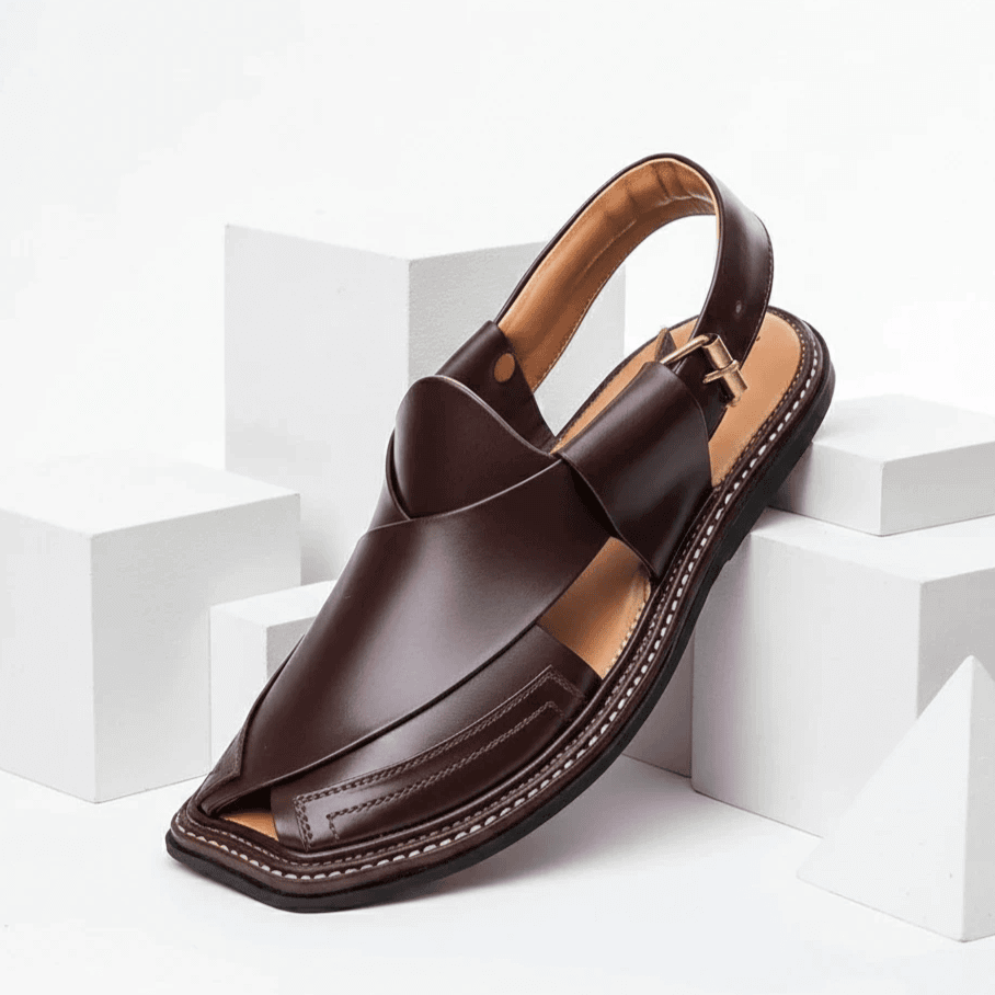 Brown Smart Zalmi Chappal