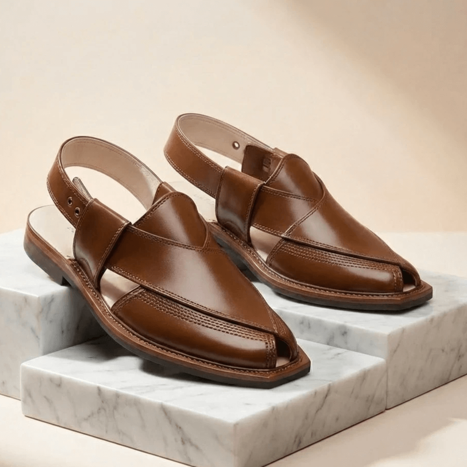 Mustard Single Sole Quetta Norozi Chappal