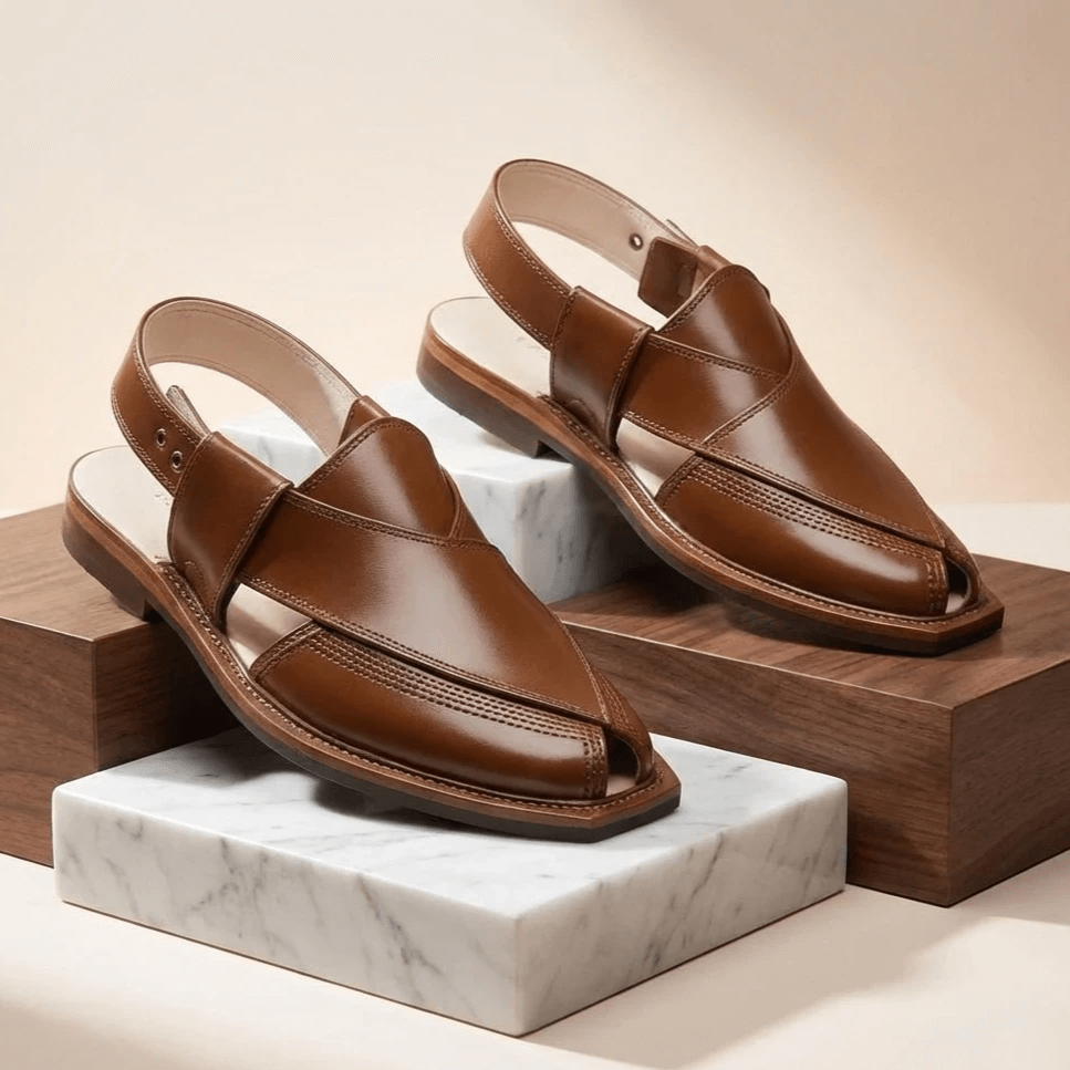 Mustard Single Sole Quetta Norozi Chappal