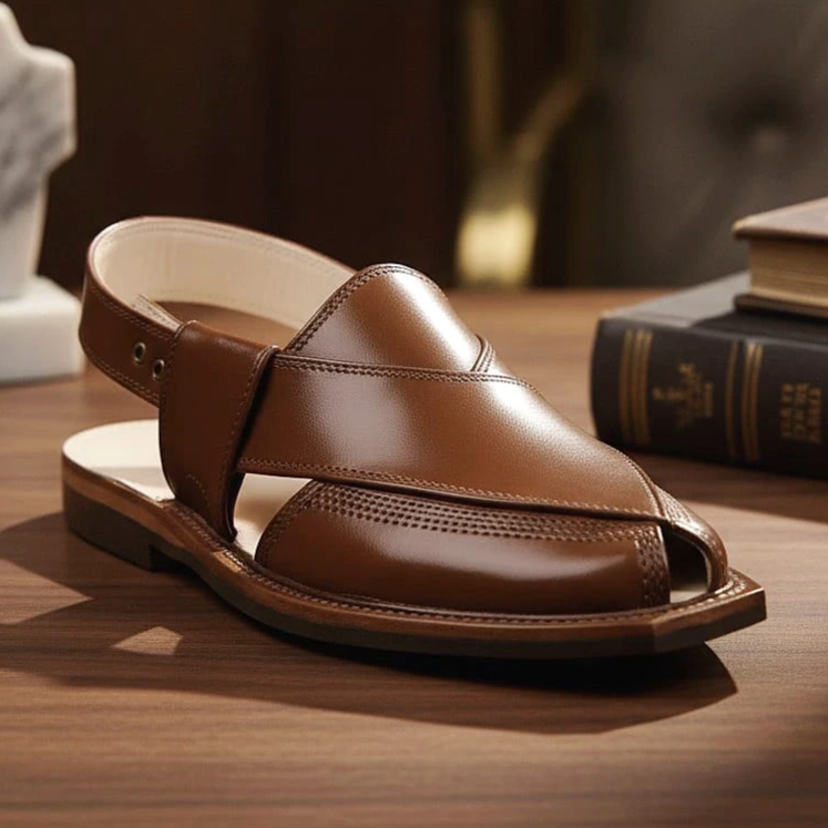 Mustard Single Sole Quetta Norozi Chappal – 092126