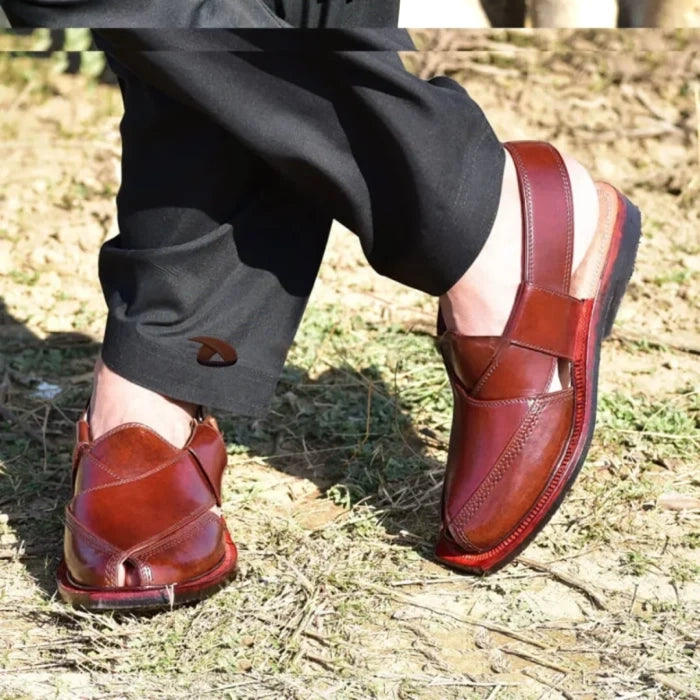 Mustard Single Sole Quetta Norozi Chappal – 092126