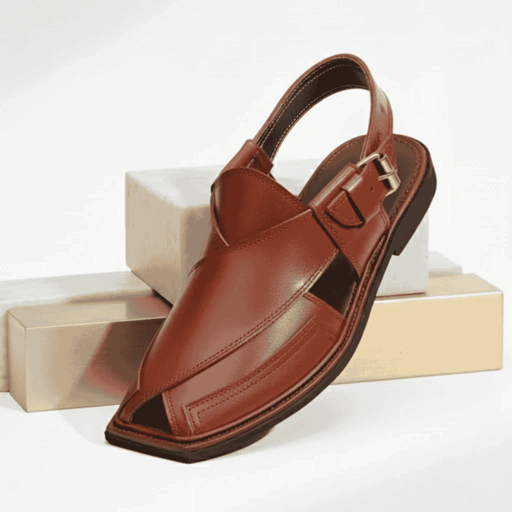 Handmade Mustard Peshawari Chappal – 092216