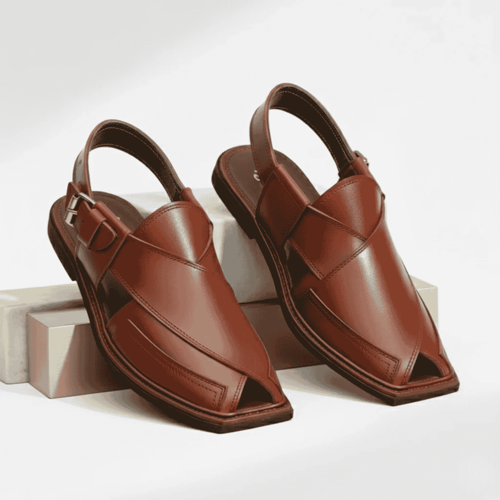 Handmade Mustard Peshawari Chappal – 092216