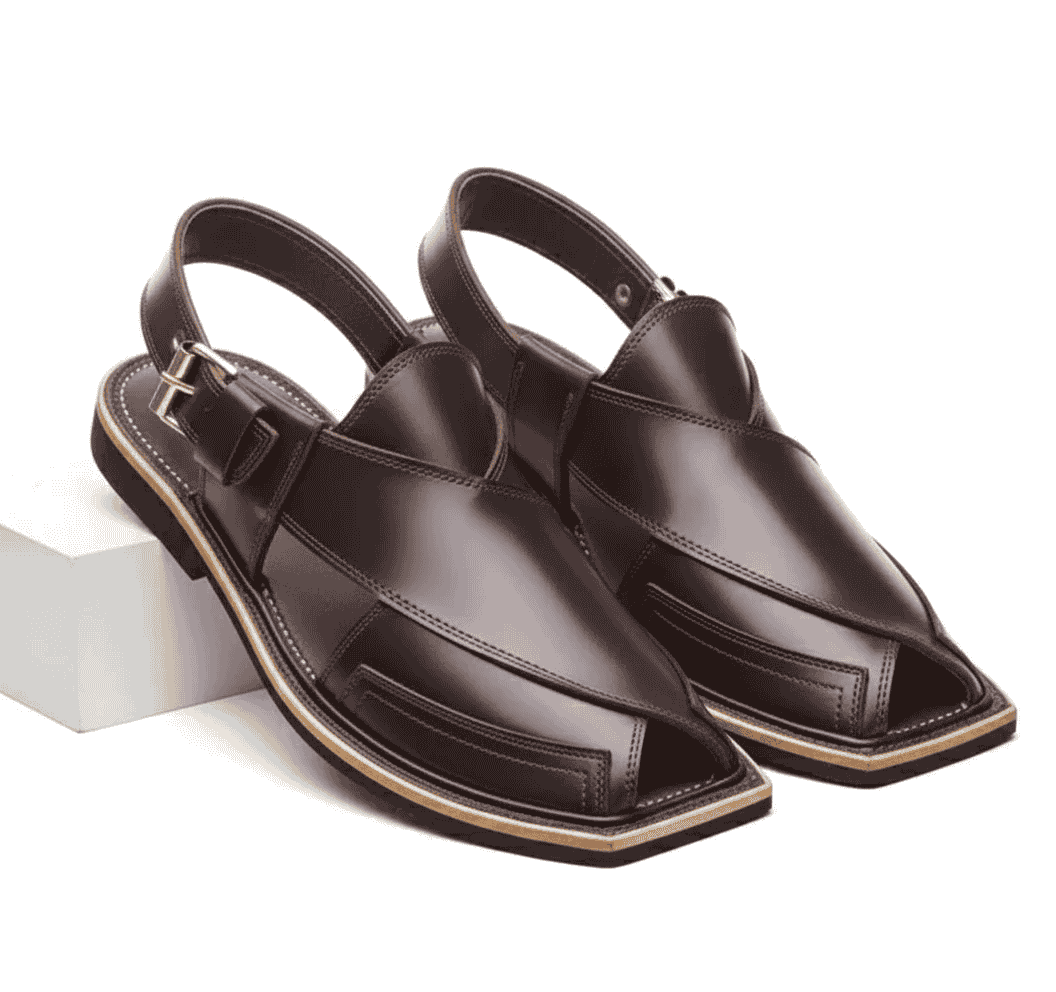 Handmade Brown Peshawari Chappal – 092317