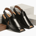 Black T Shape Peshawar Zalmi Chappal
