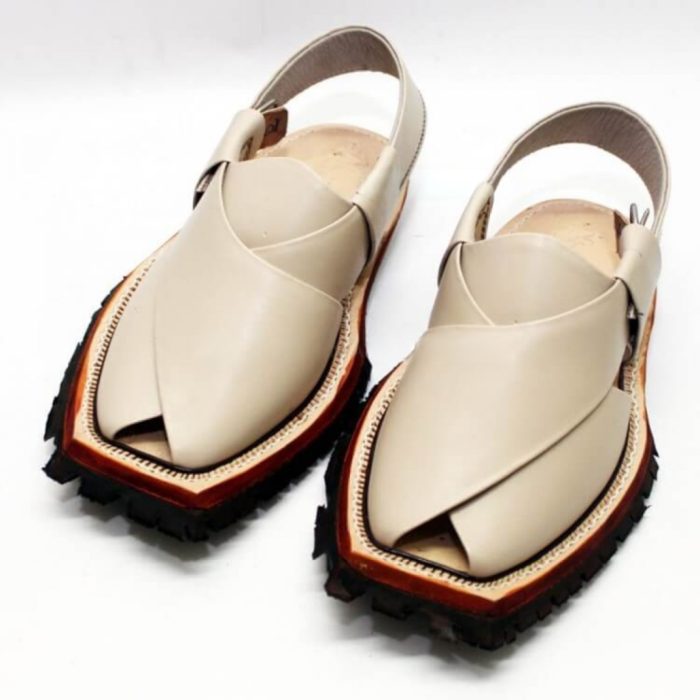Off-White Quetta Norozi Shikari Chappal – 092297