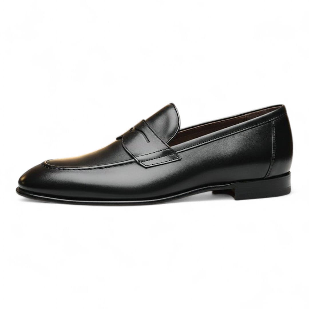 Handmade Men’s Penny Loafers | Classic Genuine Leather Comfort - 092113