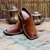 Top Quality Completely Hand Stitched Double Shade Kaptaan Chappal - 09281