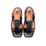Black Panjedar Chappal - 09297