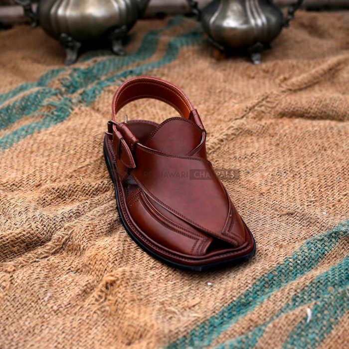 Legendary Hand Stitched Masturd Peshawar Chappal - 09216