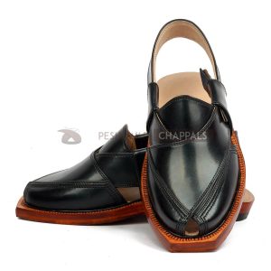 Black Quetta Norozi Chappal