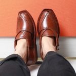Handmade Brock Quetta Norozi Chappal - 09234
