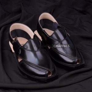 Black Quetta Norozi Chappal