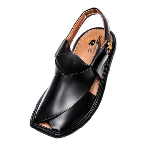 Black Zalmi chappal
