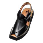 Black Zalmi Kaptaan Chappal - 09295