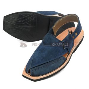 Blue Suede Quetta Norozi Chappal