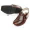 Hand Crafted Brown Shine Quetta Norozi Chappal – 092163