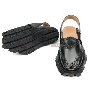 Black Brock Quetta Shikari Chappal