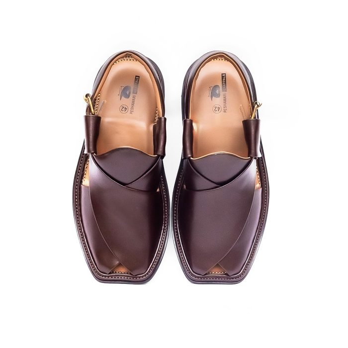 Brown Round Shape Peshawar Zalmi Chappal – 092194