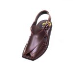 Brown Charsadda Chappal - 092217