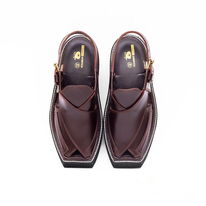 Iconic Brown Kaptaan Chappal - 092273