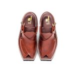 Mustard Peshawari Chappal with Vibram Sole - 09278