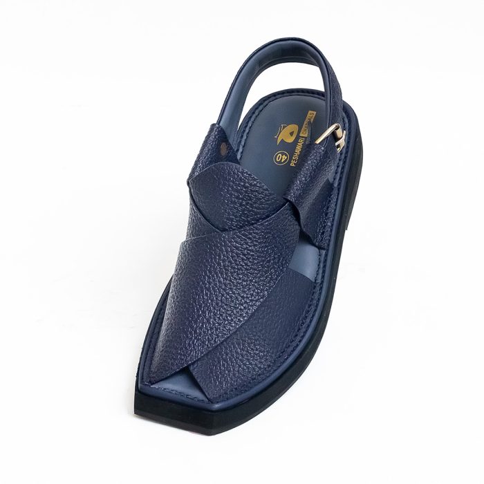 Kaptaan Chappal Blue Doted - 09271