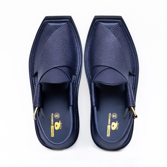 Kaptaan Chappal Blue Doted - 09271