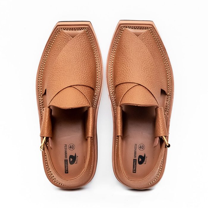 Kaptaan Chappal with Mustard Doted – 09264